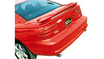 Cobra Style Factory Post Spoiler Lighted 1994-98 Ford Mustang - Click Image to Close